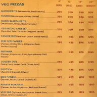 Sijis Pizza Street menu 1