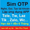 Sim Khuyến Mại Vietnamobile Chuyên Nhận Sms, Otp, Lập Tài Khoản App Shopee, Laz, Tki, Zalo, Fbm Wecha....