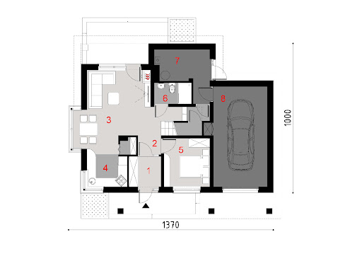 D146 - Rzut parteru