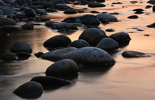 Tramonto sul fiume di Francescogiacomo