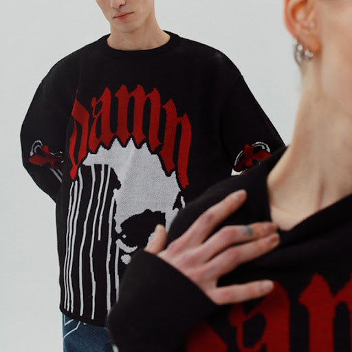 Title 7, Temperament Commute Style Pullover Round Neck S...