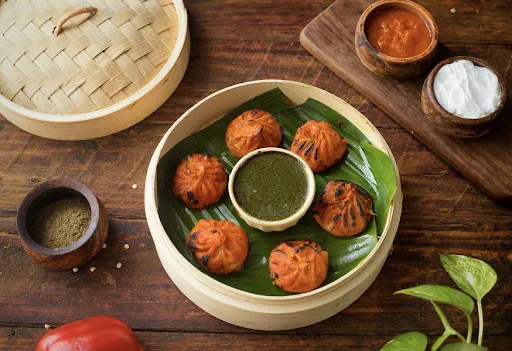 Veg Tandoori Momos [6 Pieces]