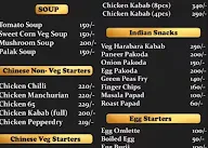 BABA Restaurant menu 1