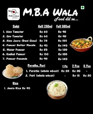 Mba Wala menu 3