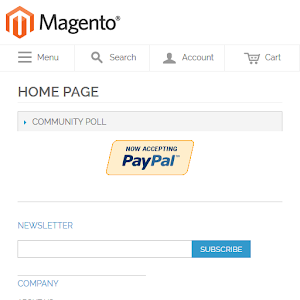 Magento Demo Store