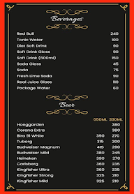 POTS & PANS menu 2