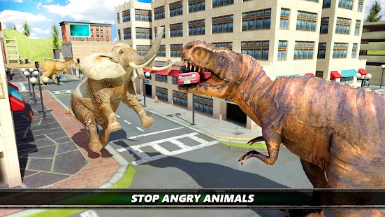 Dinosaur Simulation 2017- Dino City Hunting (Mod Money)