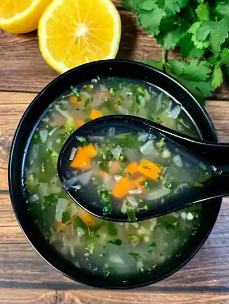 Veg Lemon Corriander Soup