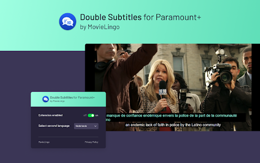 Double Subtitles for Paramount by MovieLingo