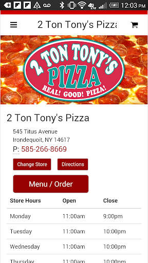 2 Ton Tony's Pizza