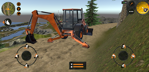 Backhoe Loader JCB Simulator