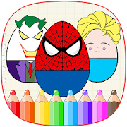 Surprise Eggs Kids Game - Coloring and painting 1.0 Icon