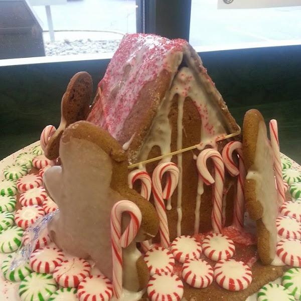 Gluten free vegan ginger bread house