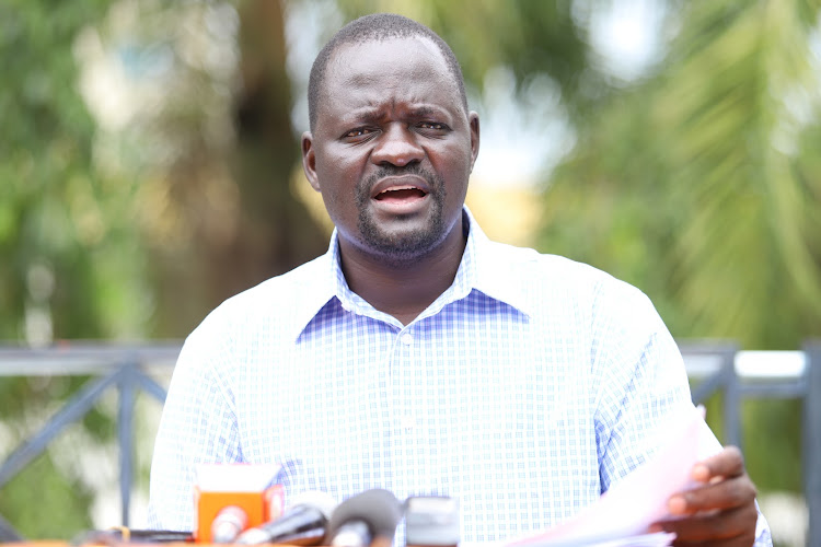 Nyando MP Jared Okello in Kisumu