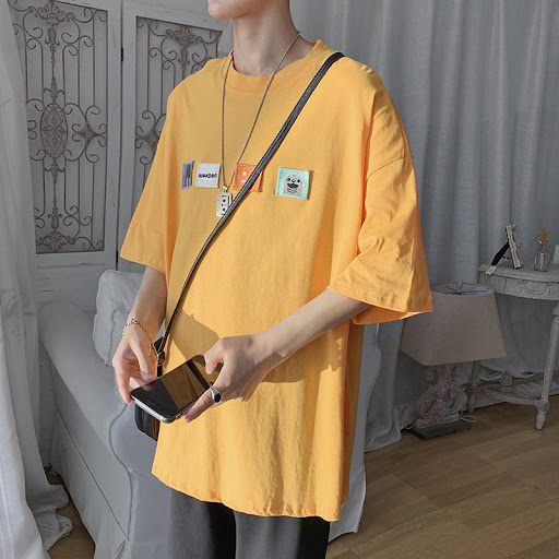 Title 9, Loose and versatile handsome half sleeve mens