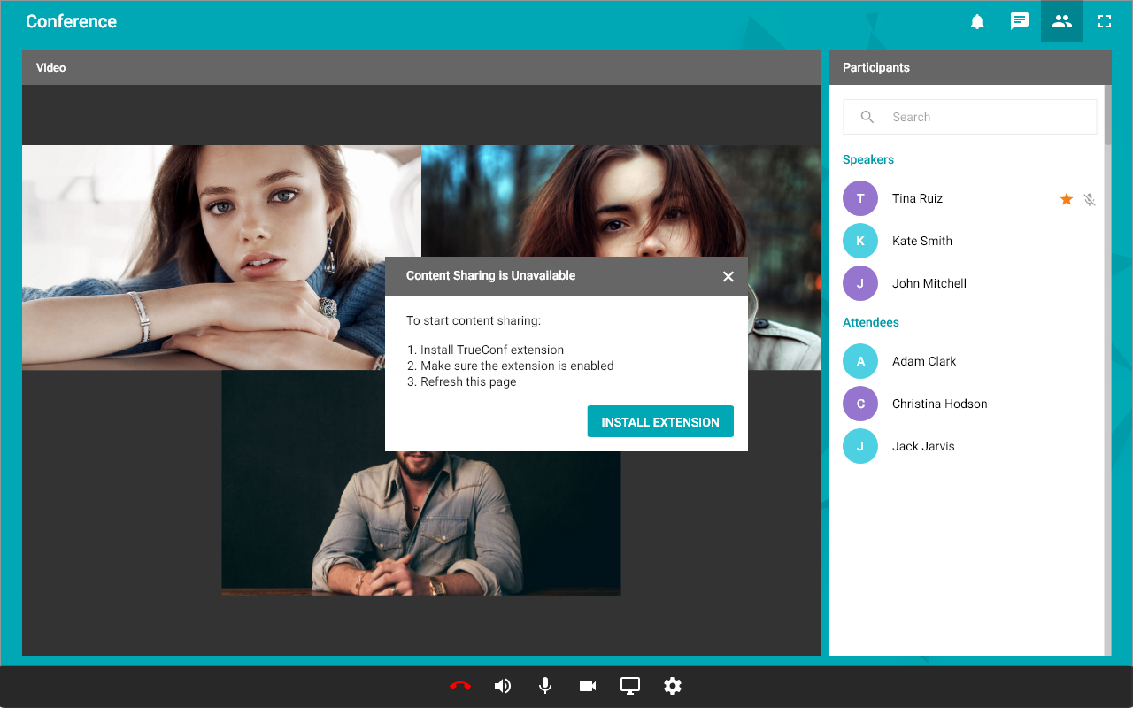TrueConf Content Sharing Extension Preview image 2