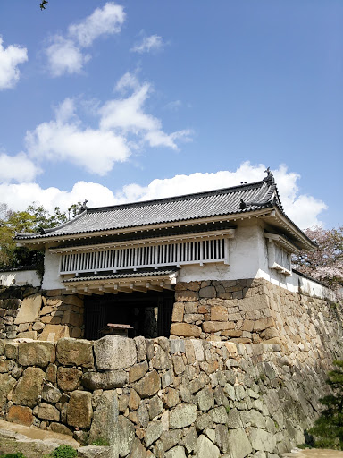 岡山城天守閣登閣門