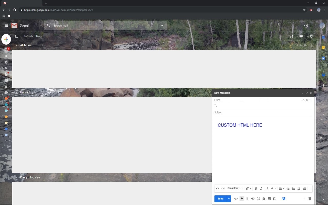 Gmail HTML Editor Preview image 5