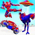 Ostrich Air Jet Robot Car Game