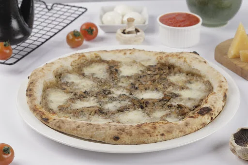 Mushroom & Truffle Cream Pizza