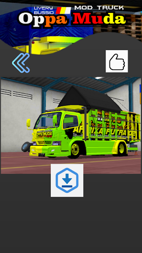 Livery Bussid Truk  Oppa  Muda  livery truck anti  gosip 