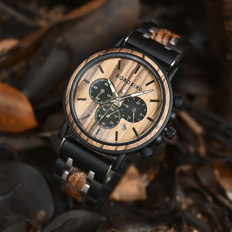 Title 5, Stijlvol houten horloge voor dames en heren, li...