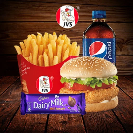 Premium Chicken Burger Meal