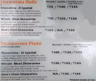 Shawarma Inc menu 5