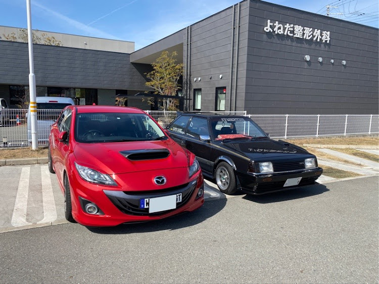 マツダスピードアクセラのMAZDASPEED・ファミリア・アクセラ・ご先祖様・ハチマルミーティングに関するカスタム事例の投稿画像1枚目