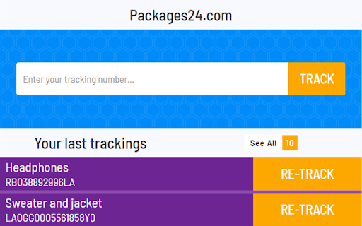 Package Tracking by Packages24.com