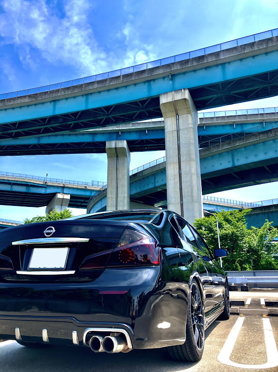 フーガの日産・フーガ・京都の大黒・東北VQMeeting・夏い暑に関するカスタム事例の投稿画像3枚目