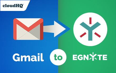 Save Emails to Egnyte by cloudHQ small promo image