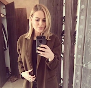 Karlien van Jaarsveld slays her pregnancy shoot. 