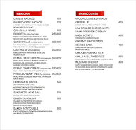 Kaveri Restaurant menu 2