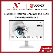 Màn Hình Msi Pro Mp243Xw 23.8 Inch (Fhd/Ips/100Hz/1Ms) - Hàng Chính Hãng