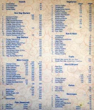 Dimpy's menu 1