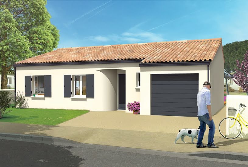  Vente Terrain + Maison - Terrain : 550m² - Maison : 110m² à Mauzé-sur-le-Mignon (79210) 