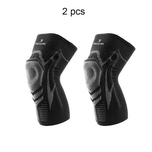 Title 1, Joelheiras esportivas de silicone para fitness ...