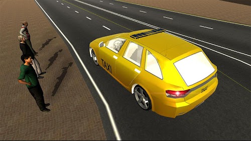 Android application Hill Climb Taxi Driver screenshort