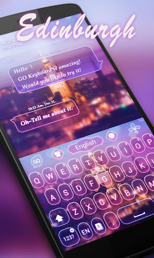 Edinburgh GO Keyboard Theme