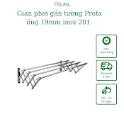 Giàn Phơi Thông Minh Xếp Ống 19Mm Inox 201 Cao Cấp Prota Loại 1M - Giàn Phơi Gắn Tường