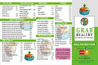 Grab Healthy menu 1