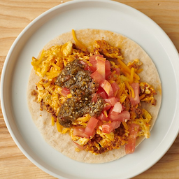 Chorizo Breakfast Taco