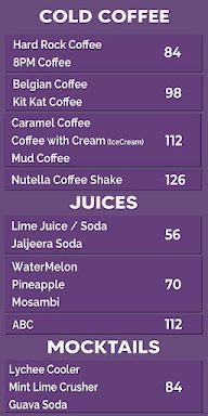 The Lassi Corner menu 5