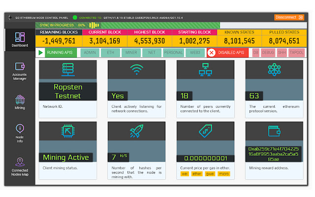 Ethereum GethDesk