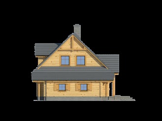 Cisna 3g dw - Elewacja prawa