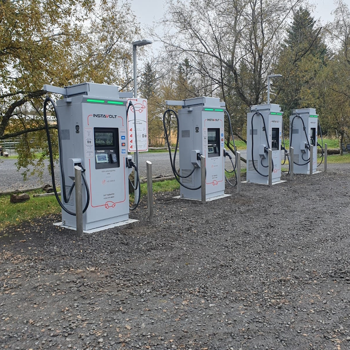 EV Rapid Charging Station Reykholt