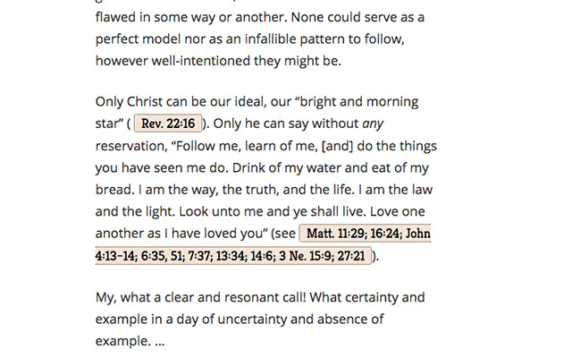 Scripture Guide chrome extension