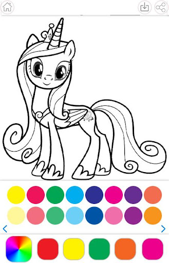 Coloring Horse Beautiful Pony - v1.35.0