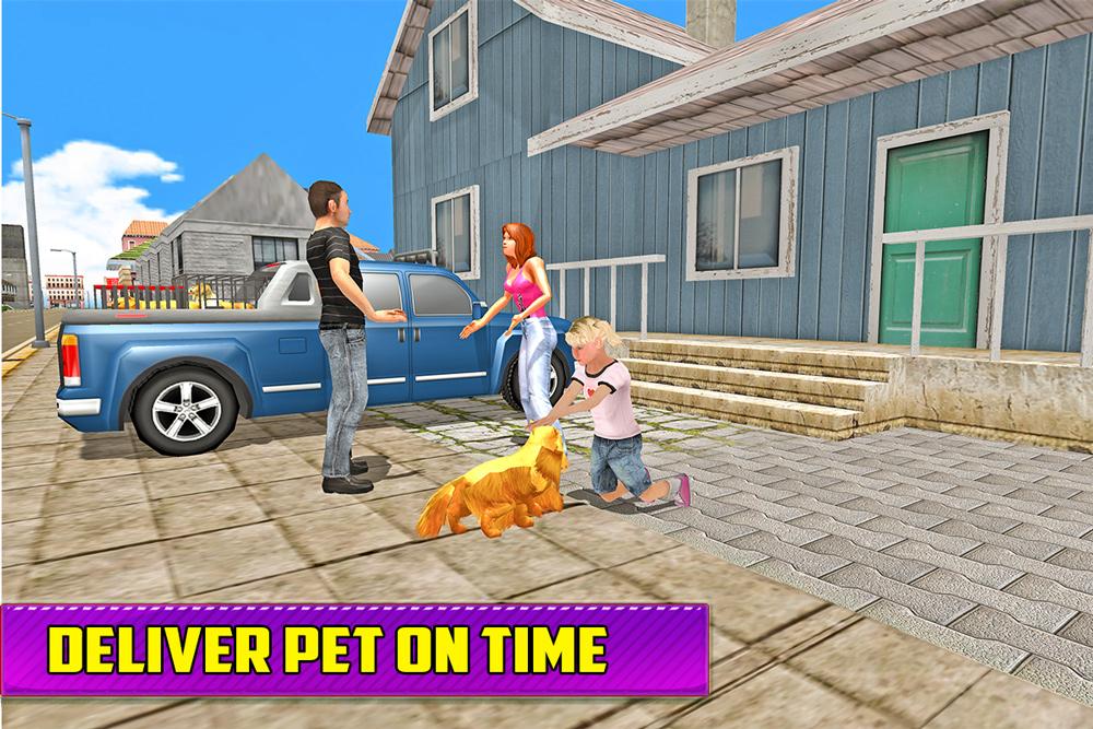    Pet Animal Transport Driving- screenshot  
